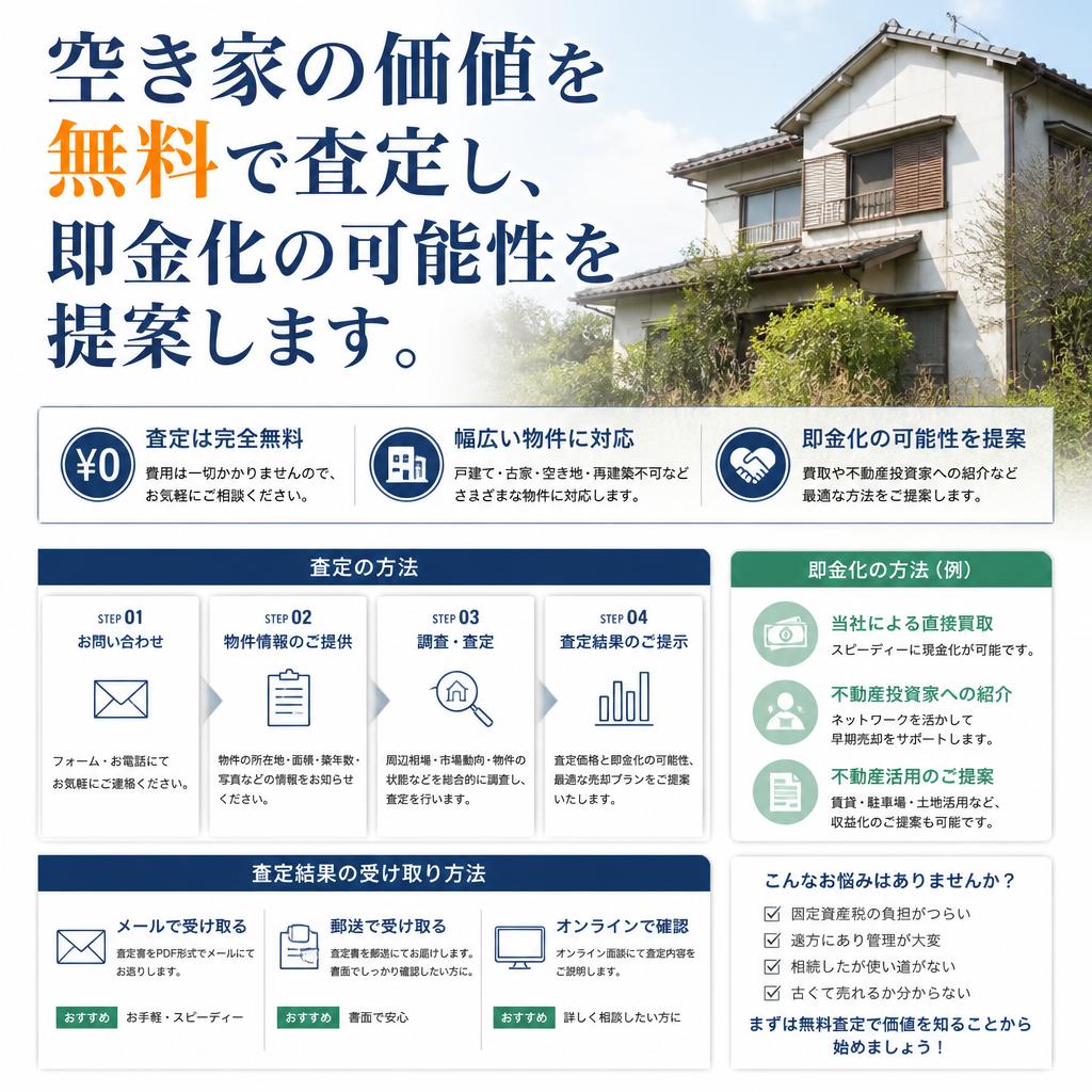 4. 無料査定のすすめ
