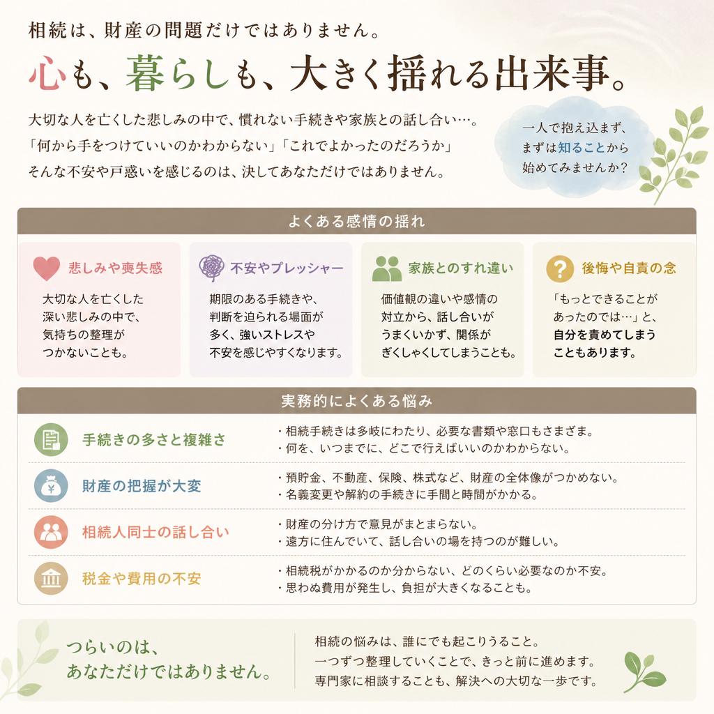 2. 相続がもたらす不安