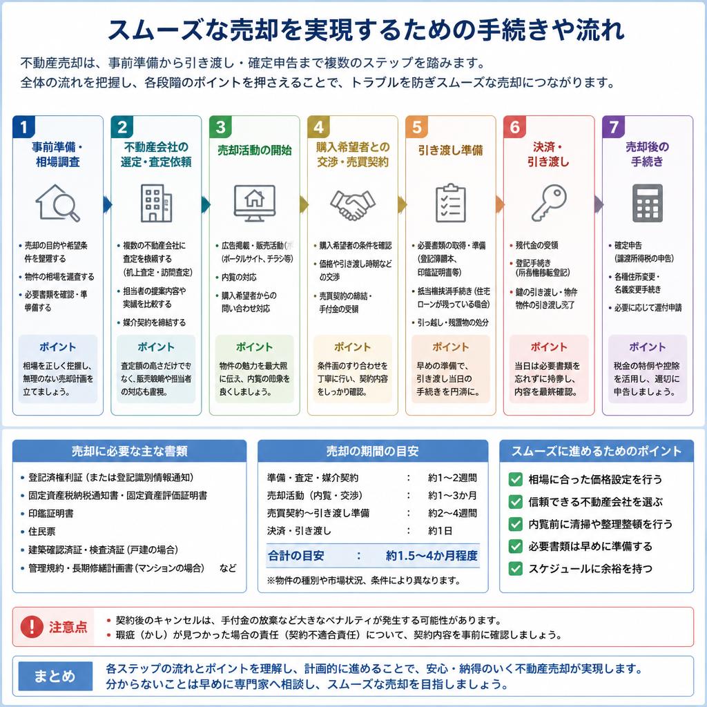 5. 売却手続きのステップ