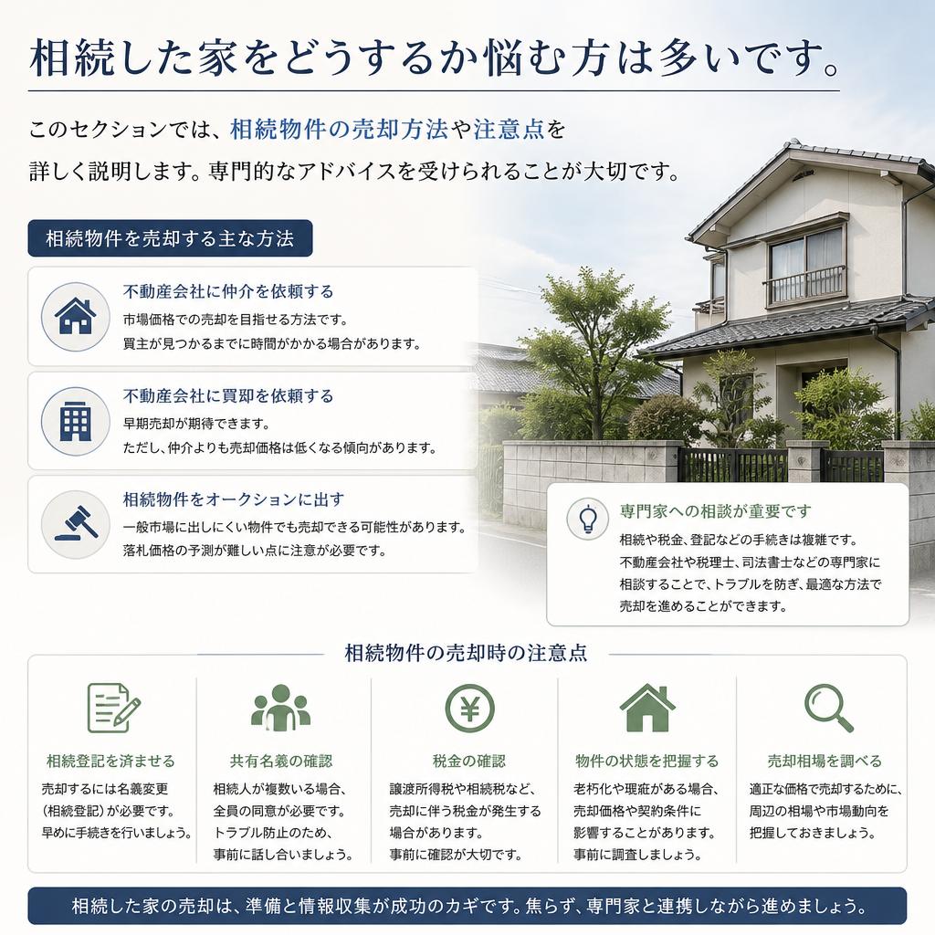 5. 相続した家の売却プロセス