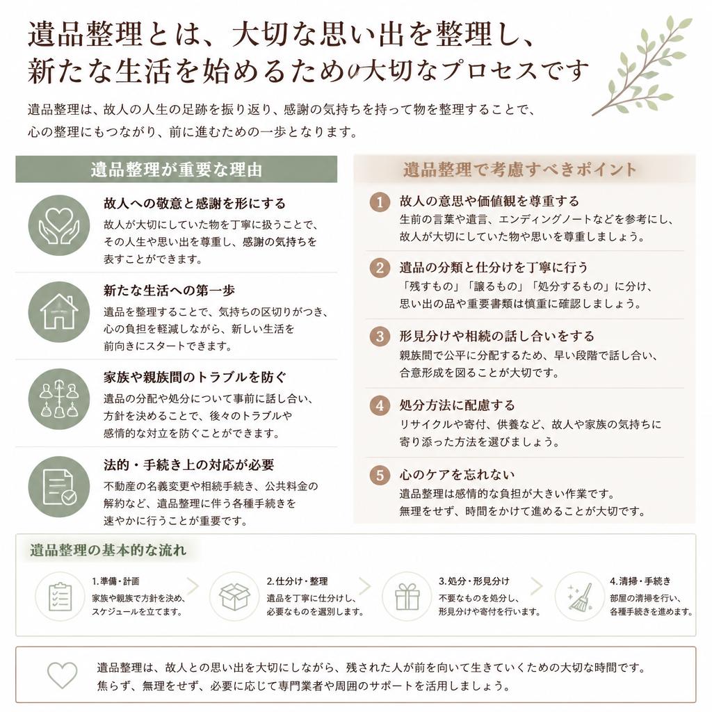 遺品整理とは？