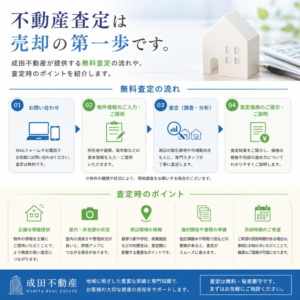 不動産査定のプロセス