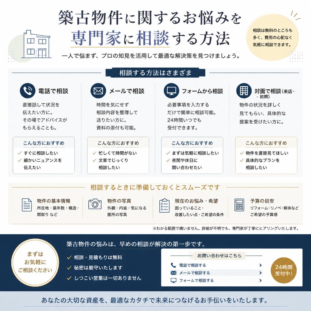 専門家に相談してみませんか？