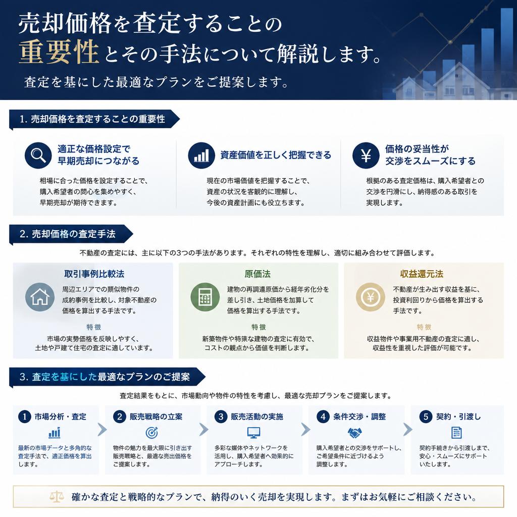 売却価格査定の重要性
