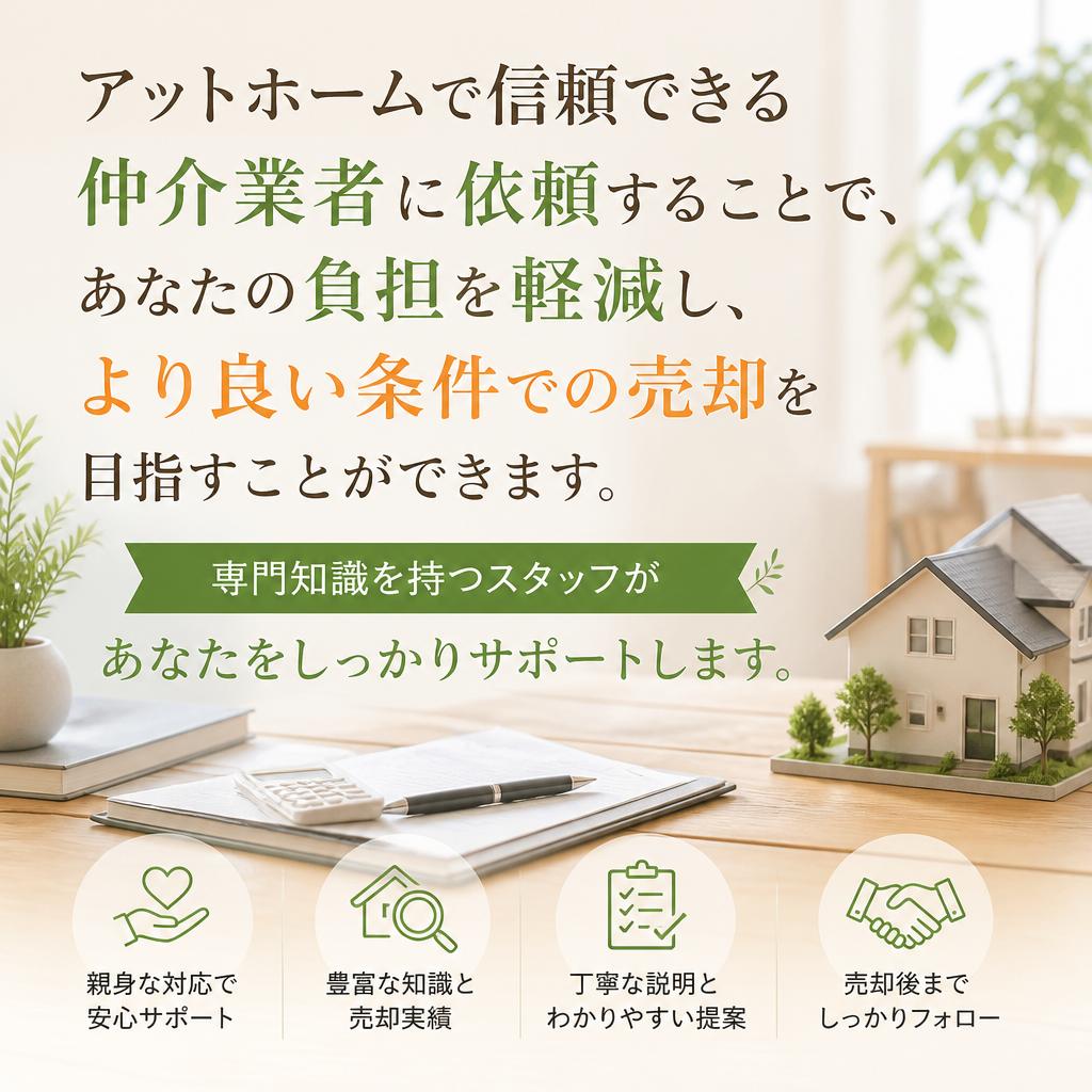 仲介業者に依頼するメリット