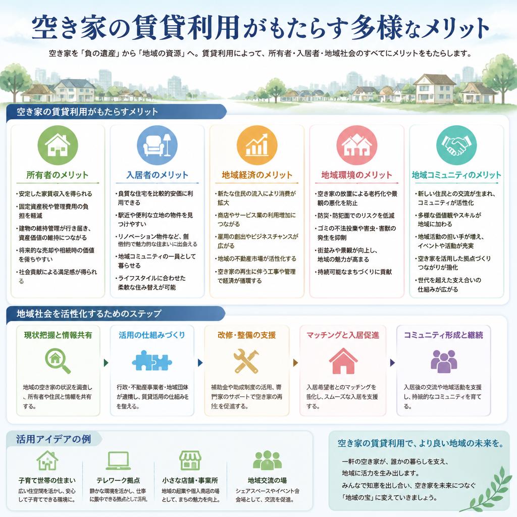 4. 賃貸利用のメリット