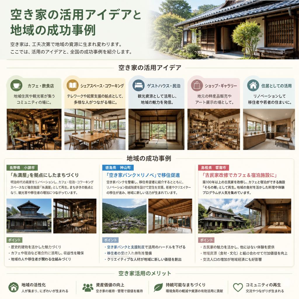 空き家の活用方法は？