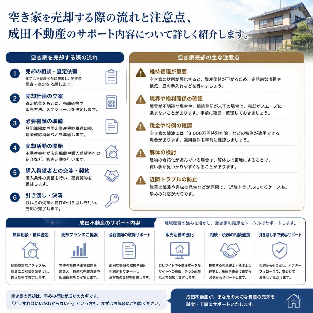 空き家の売却方法