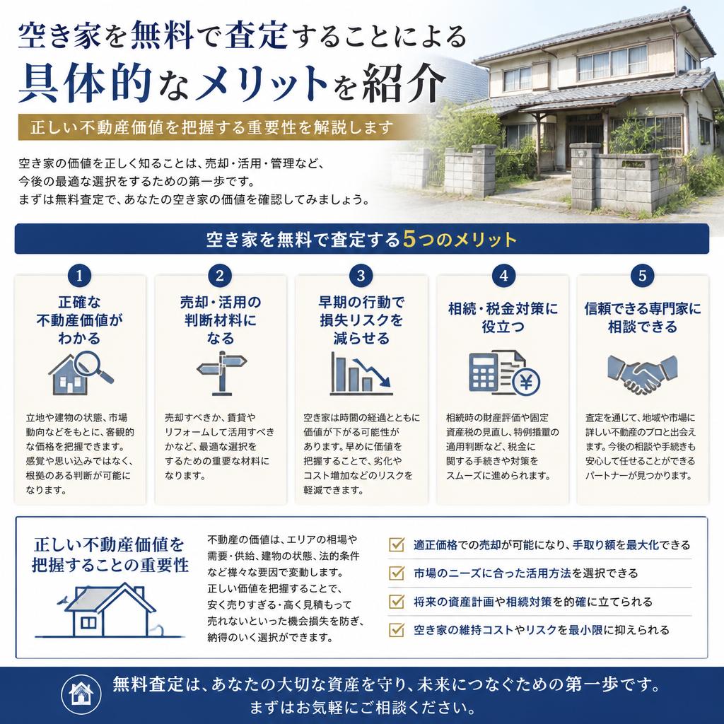 2. 無料査定のメリット