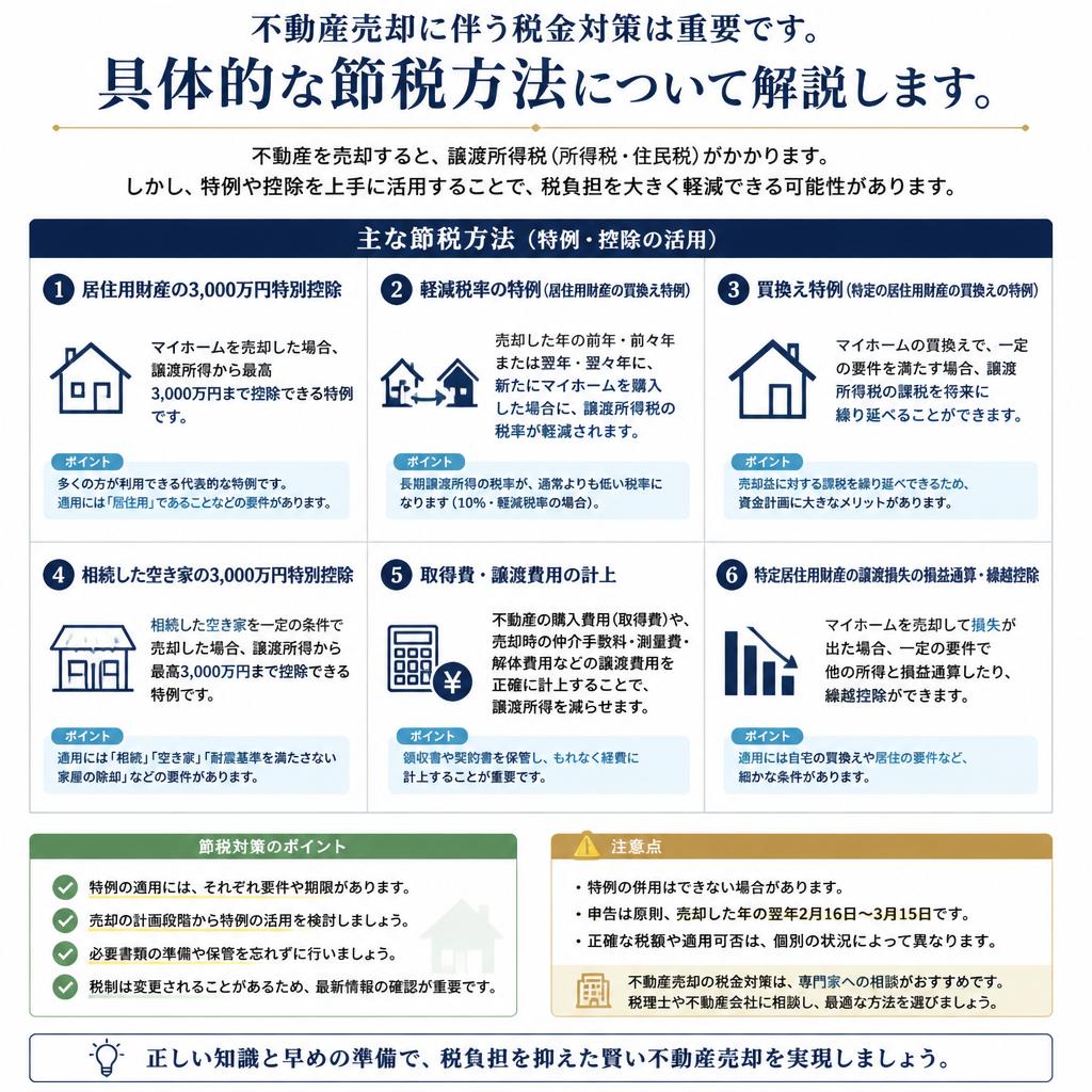 税金対策を考える