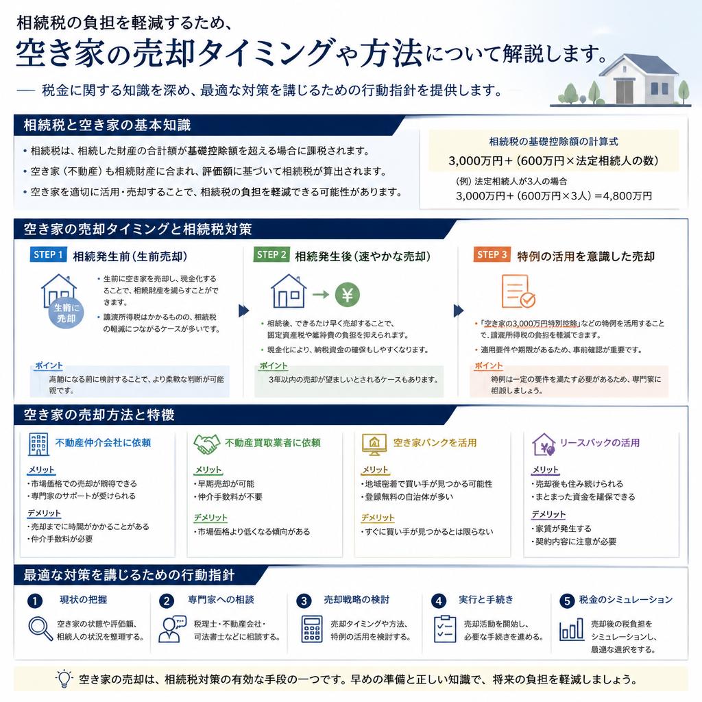 相続税対策と空き家の売却