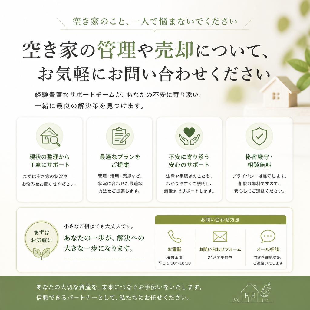 お気軽にご相談ください