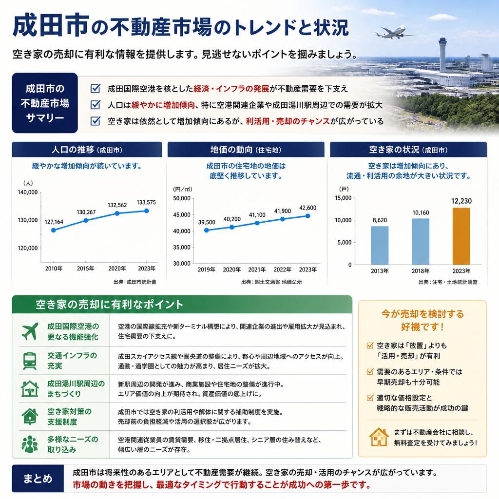 5. 成田市の不動産市場の現状