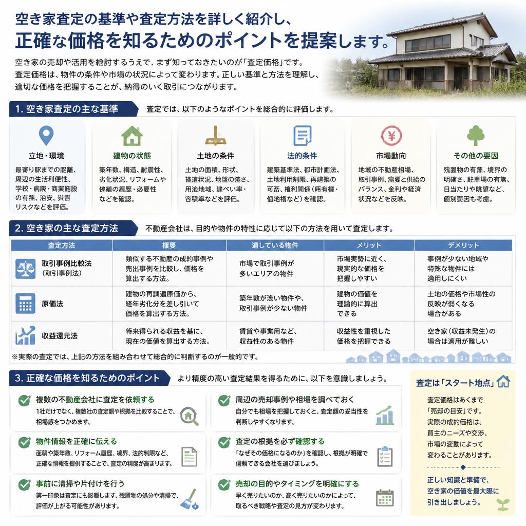 4. 空き家の査定方法