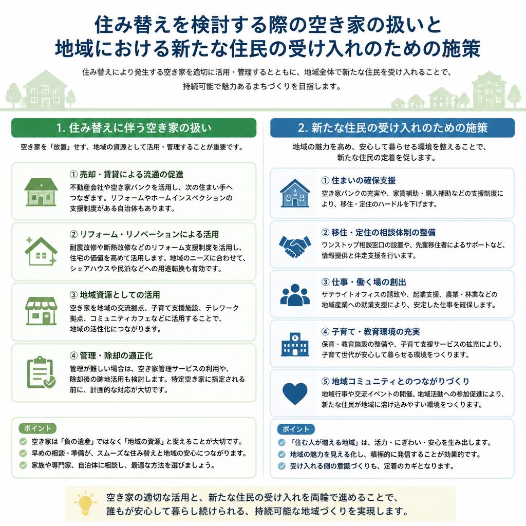 住み替えと空き家問題の関連性