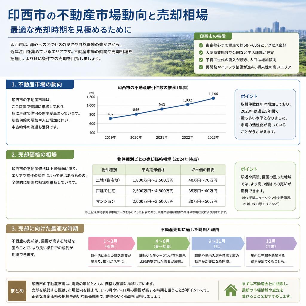 印西市の不動産市場の理解