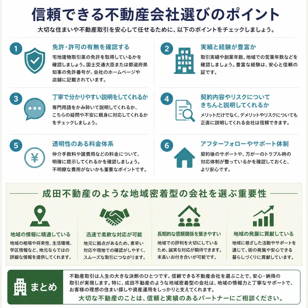 不動産会社の選び方