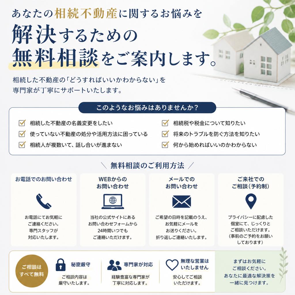無料相談のご案内
