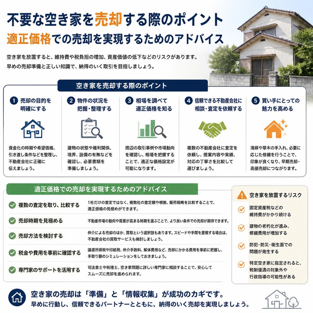 空き家からの土地売買について