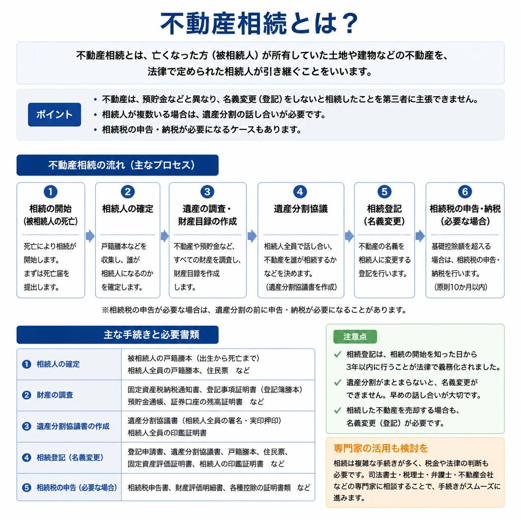 不動産相続の基本知識