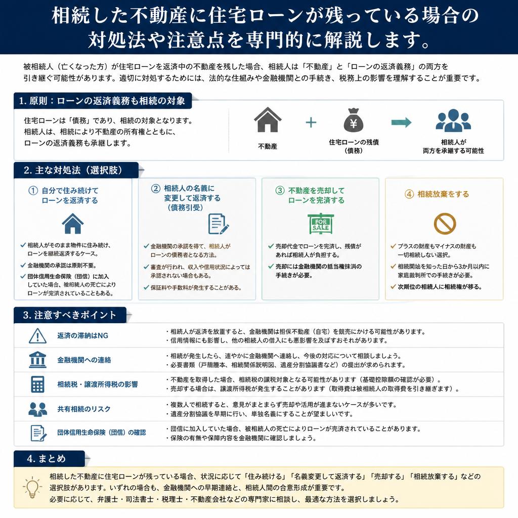 住宅ローンと相続の関係