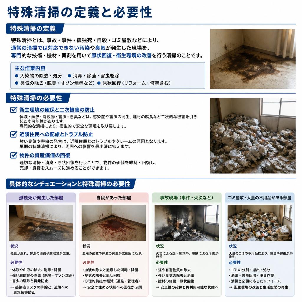 特殊清掃とは？