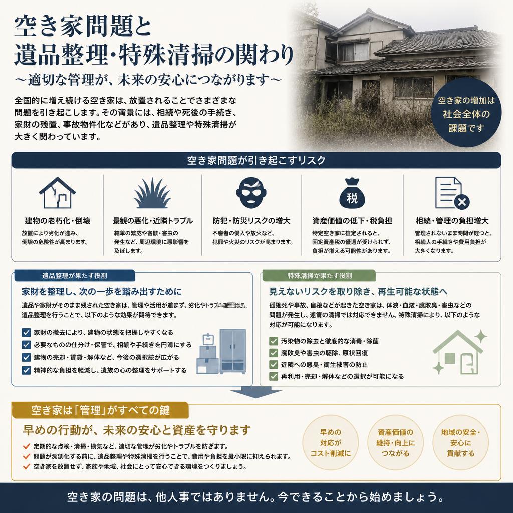 空き家管理の重要性