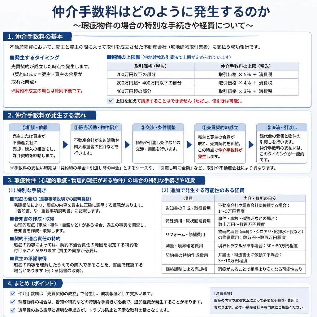 仲介手数料について