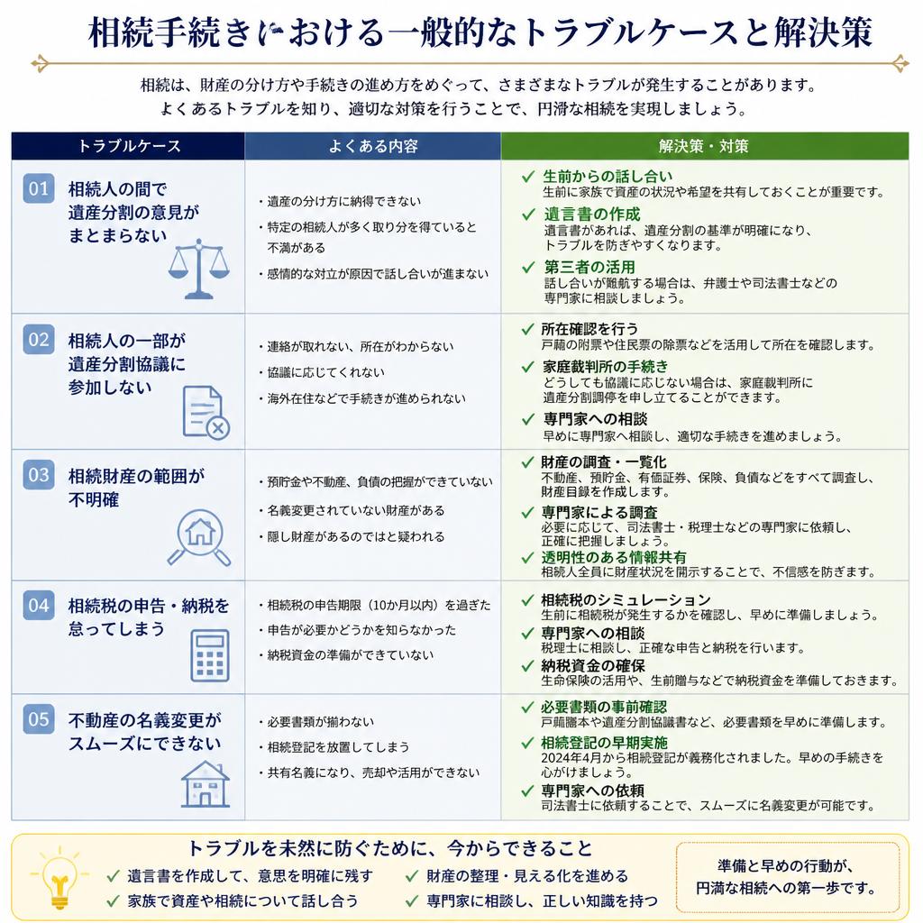 よくあるトラブルとその解決法