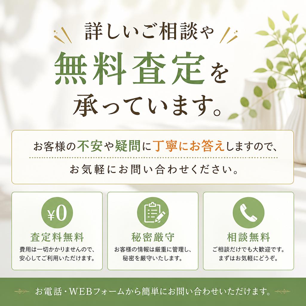 まずはお気軽にご相談を！