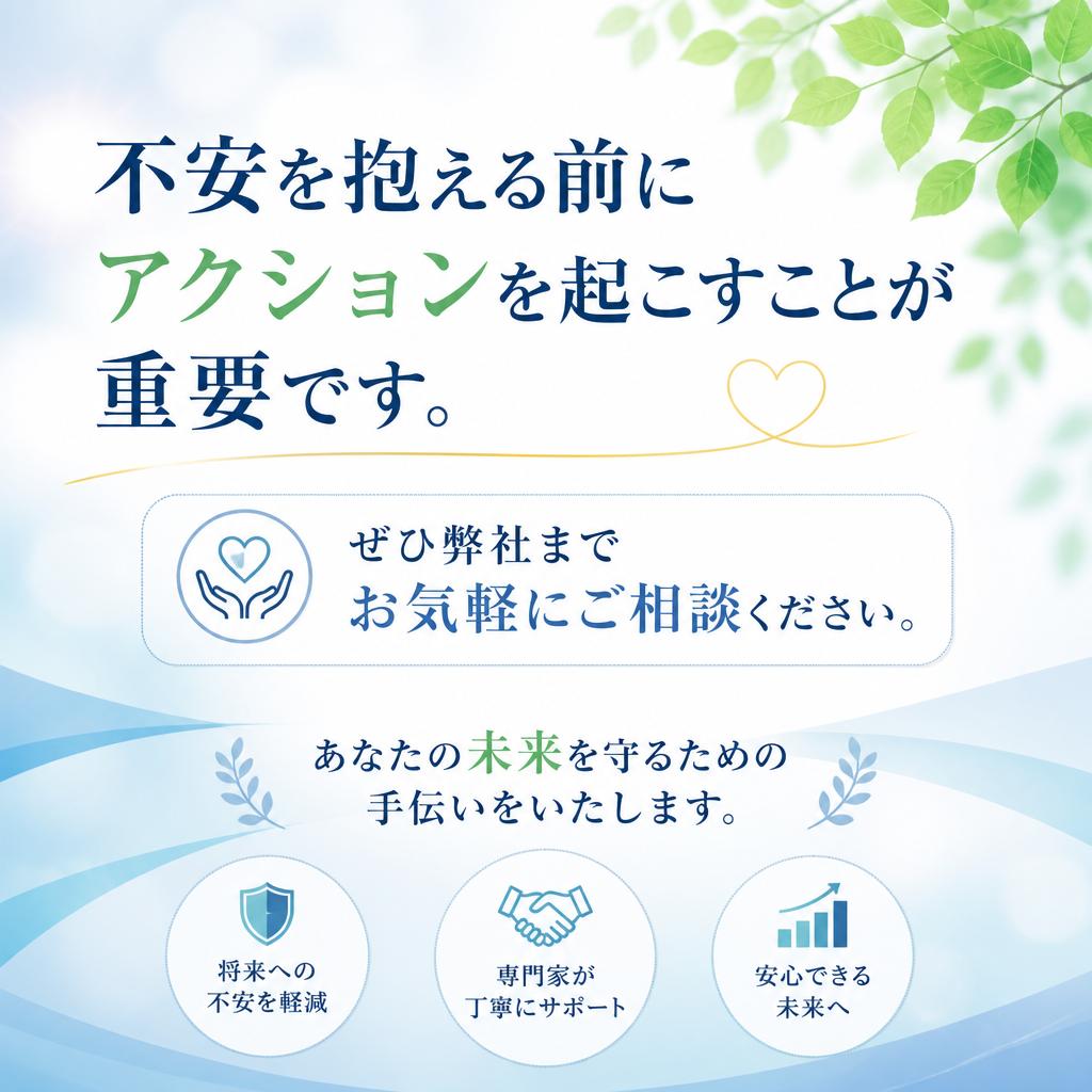 今すぐの相談が未来を変える！