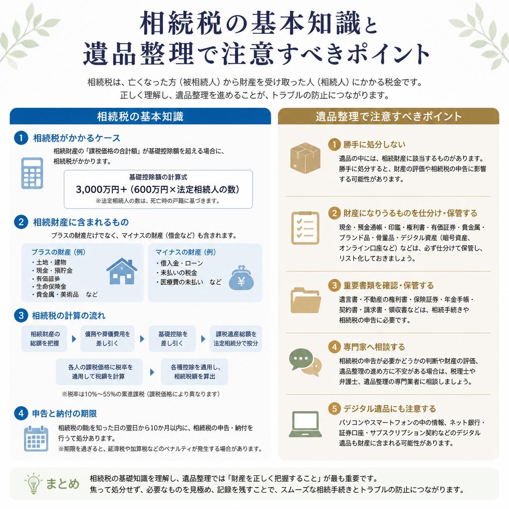 4. 相続税の注意点
