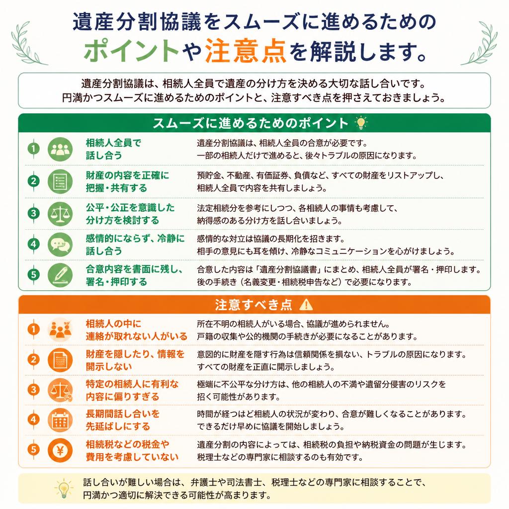 4. 遺産分割協議の進め方