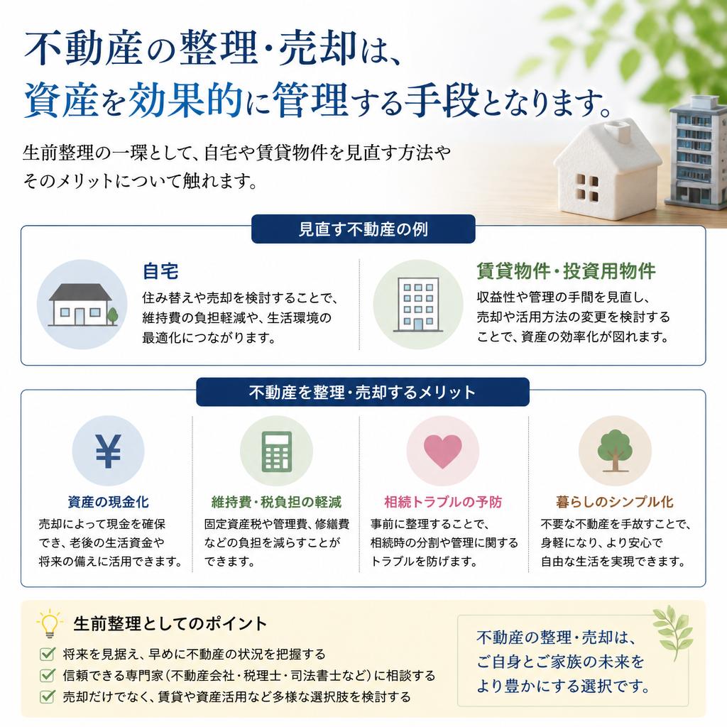 不動産の整理と売却の意義