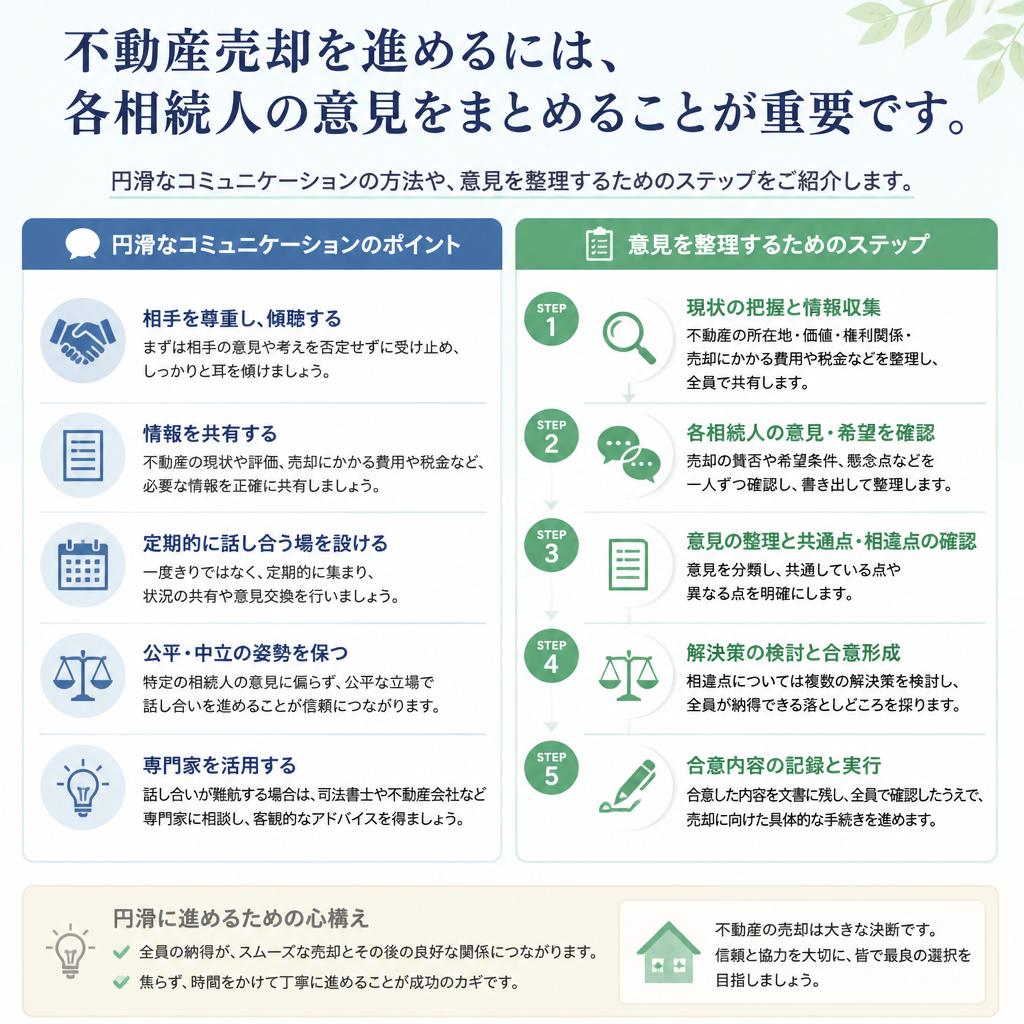 相続人同士のコミュニケーションを促進