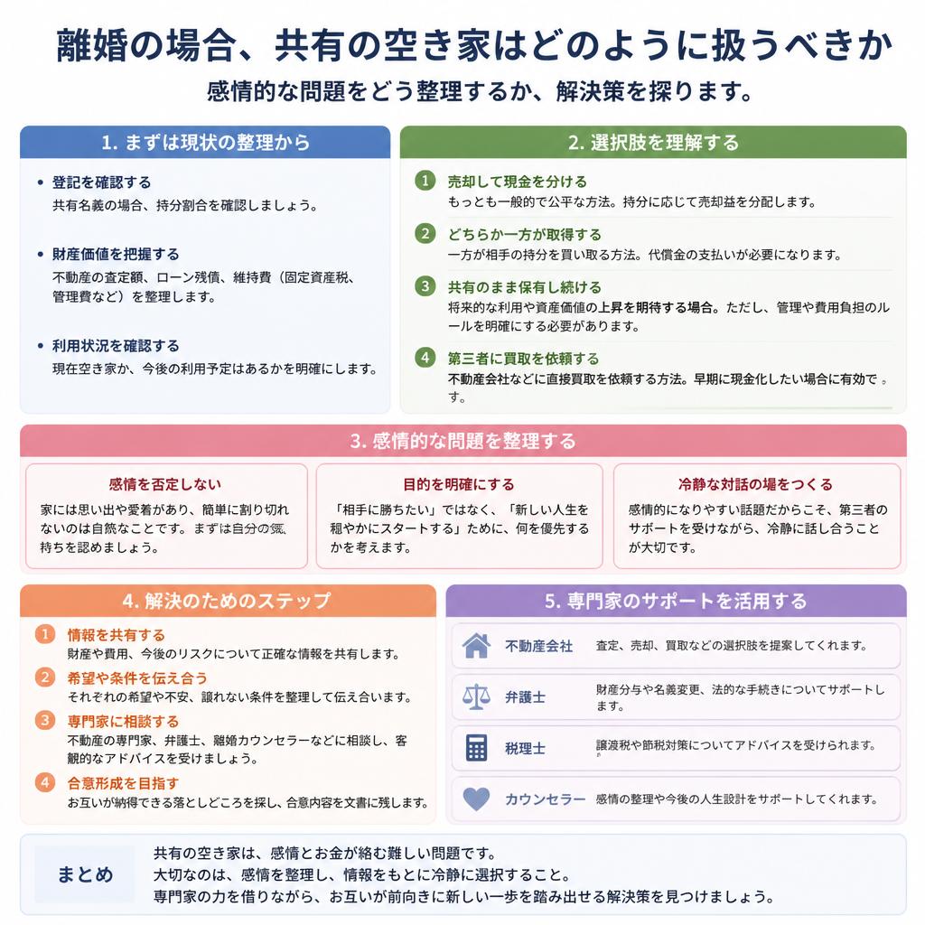 離婚と空き家の関係