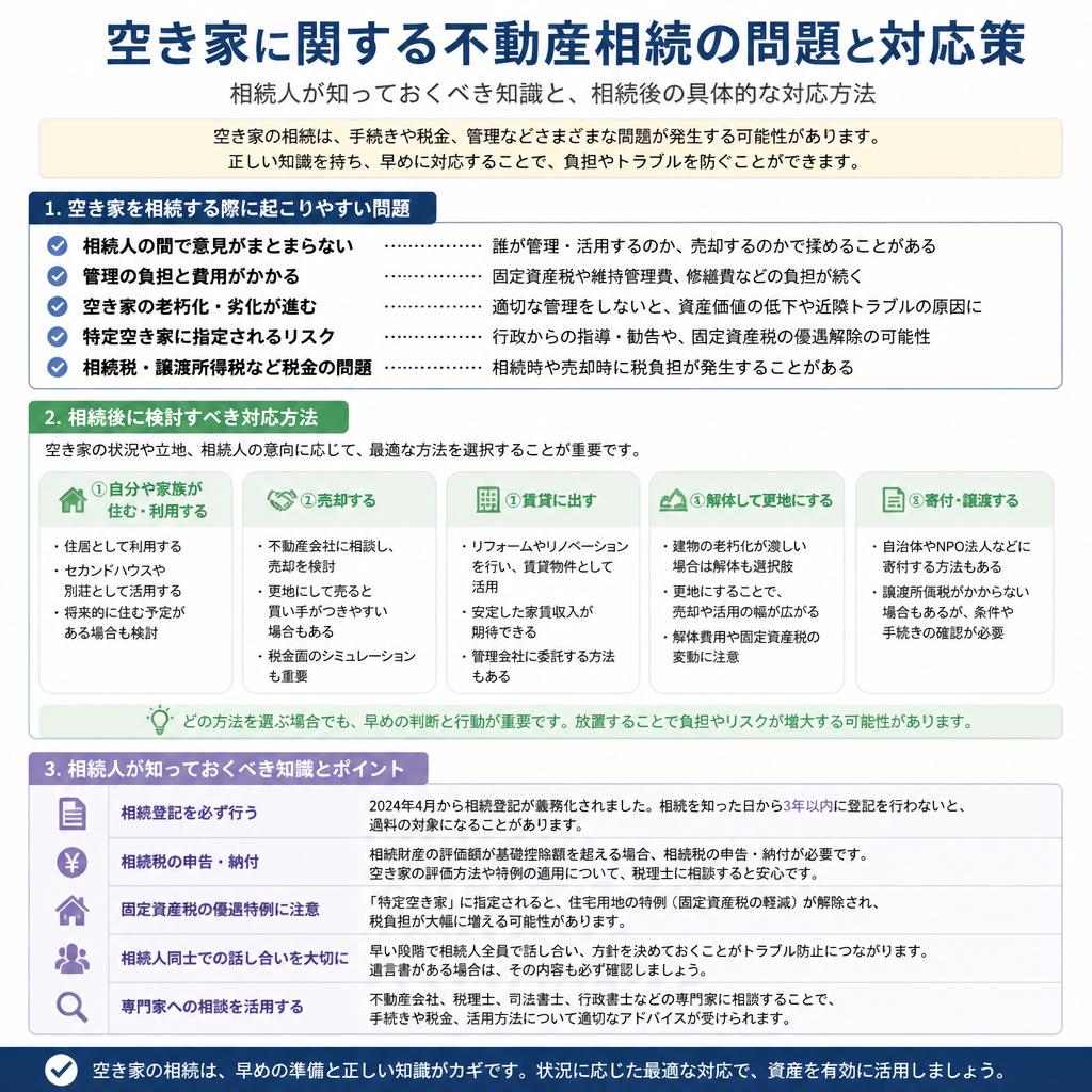 不動産相続のポイント