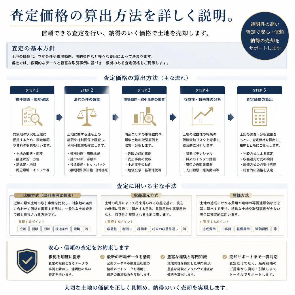 査定価格の透明性
