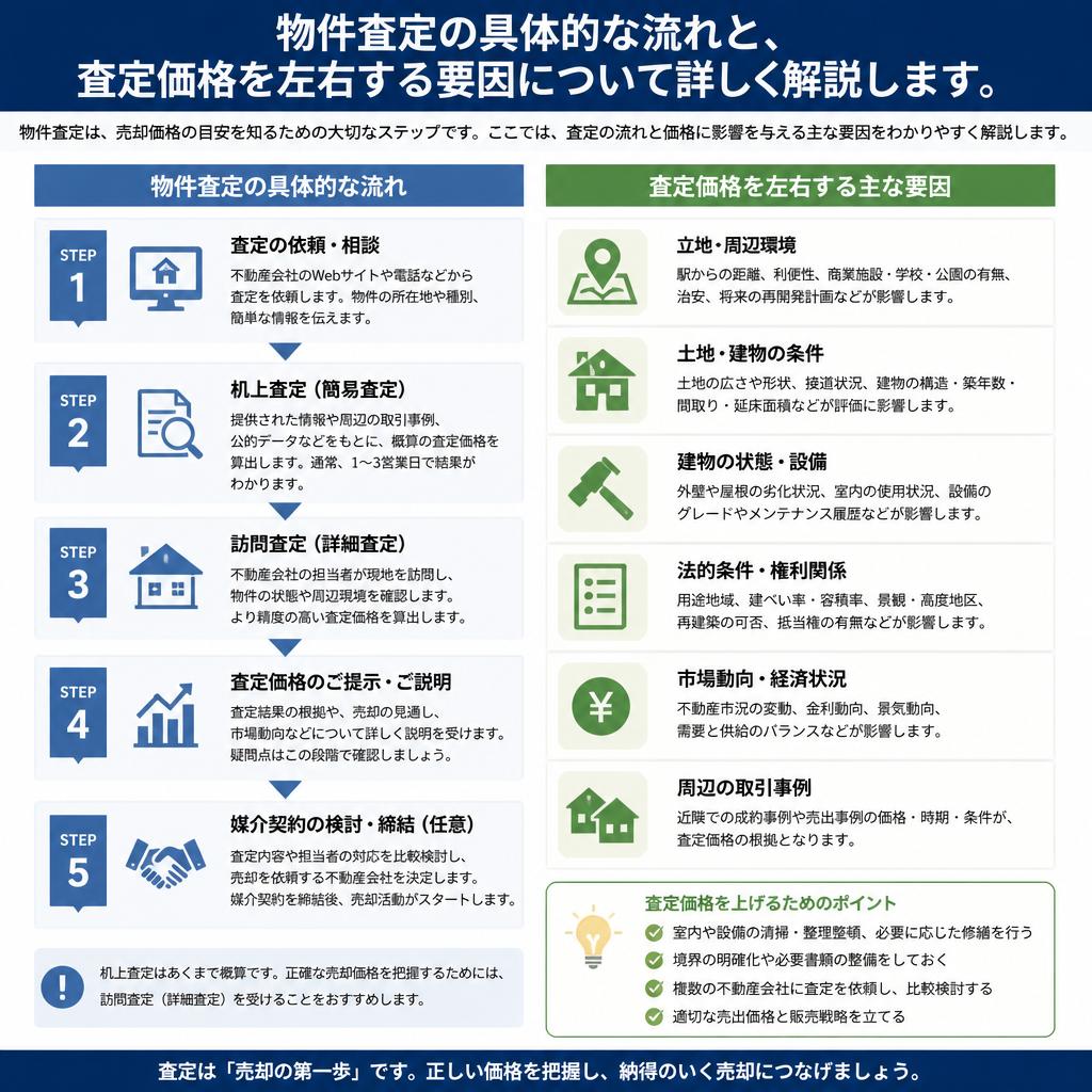 4. スムーズな物件査定の流れ
