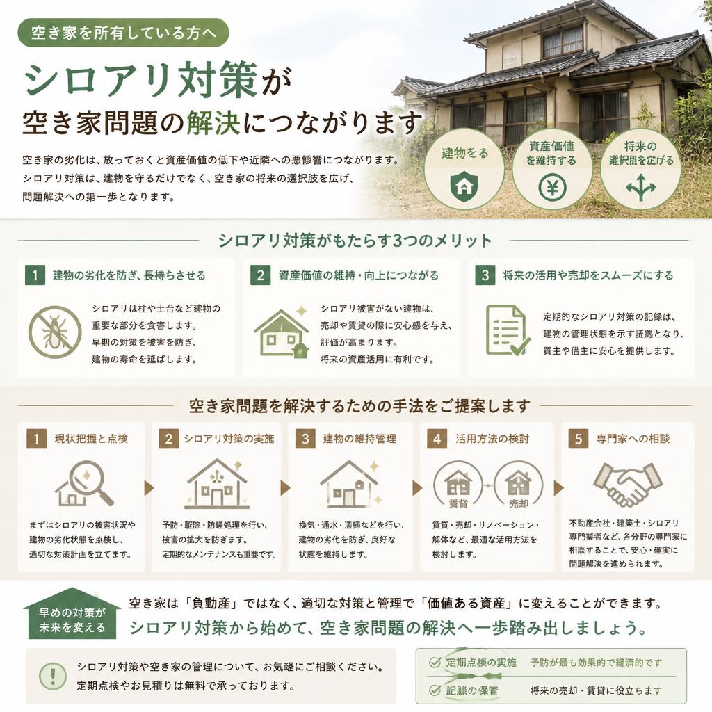 空き家対策としての診断