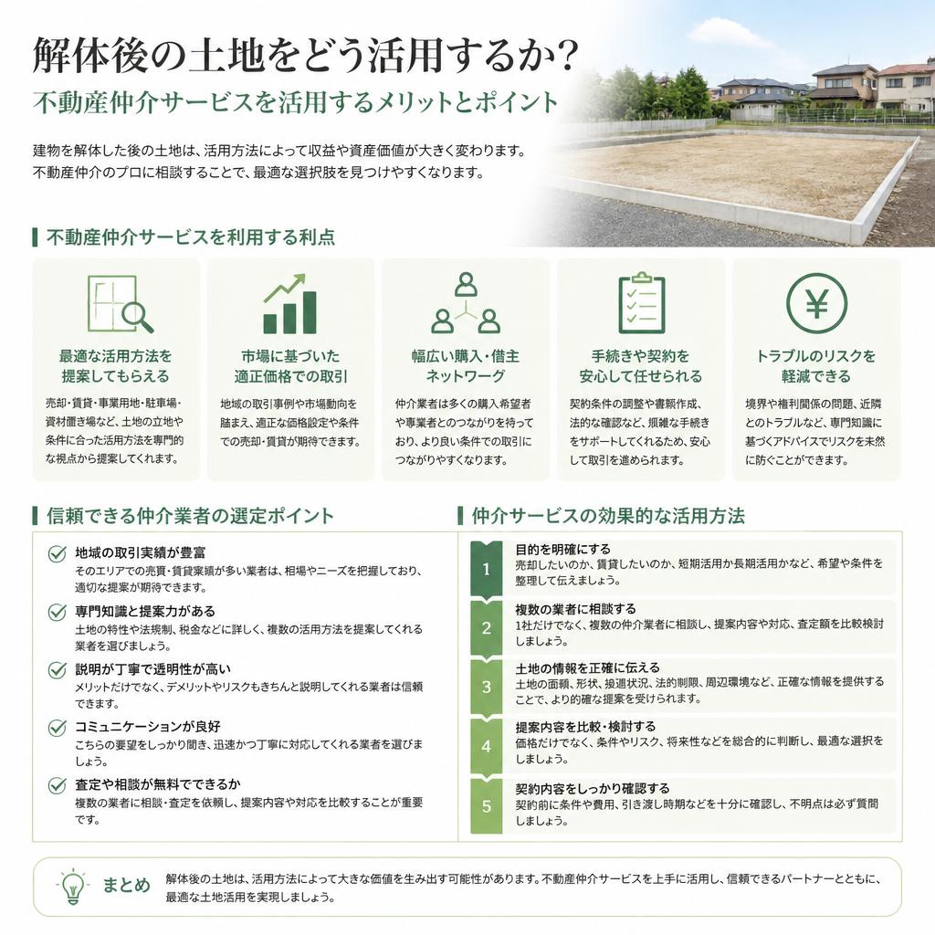 不動産仲介を活用するメリット
