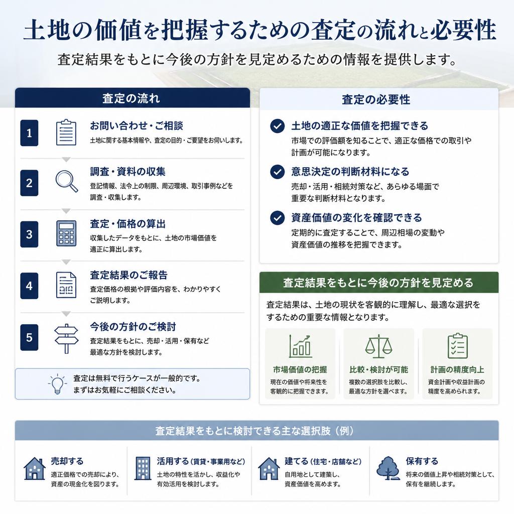 土地査定の重要性と流れ