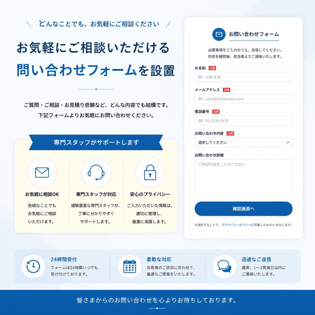 7. お問い合わせはこちら