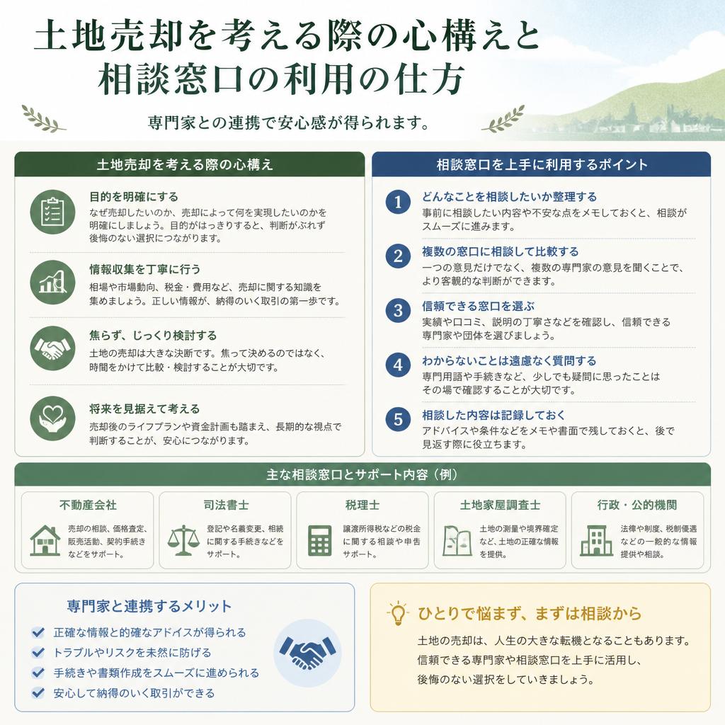 土地売却の相談窓口