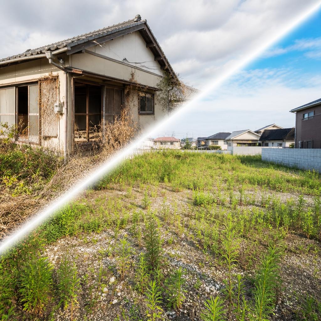 空き家や雑種地を手放すなら今！