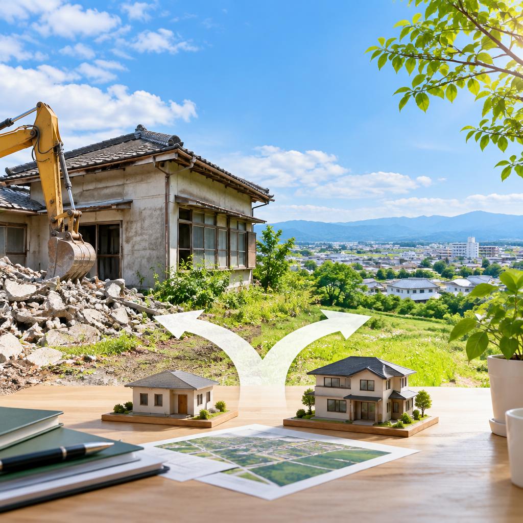 富里市の空き家、「解体する前」にご相談を。売却・買取まで、後悔しない選択を一緒に見つけます。
