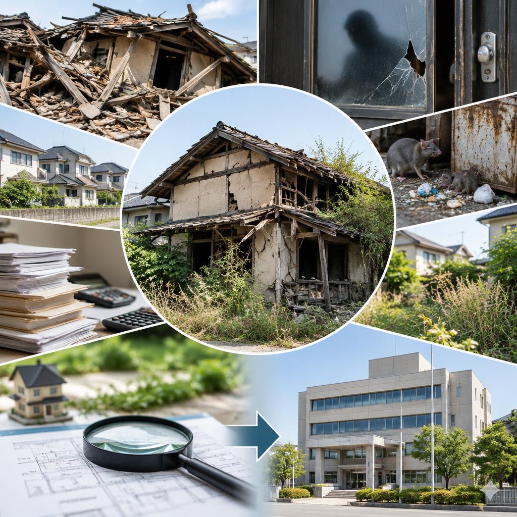 放置するほど負担が増える？空き家のリスクを確認