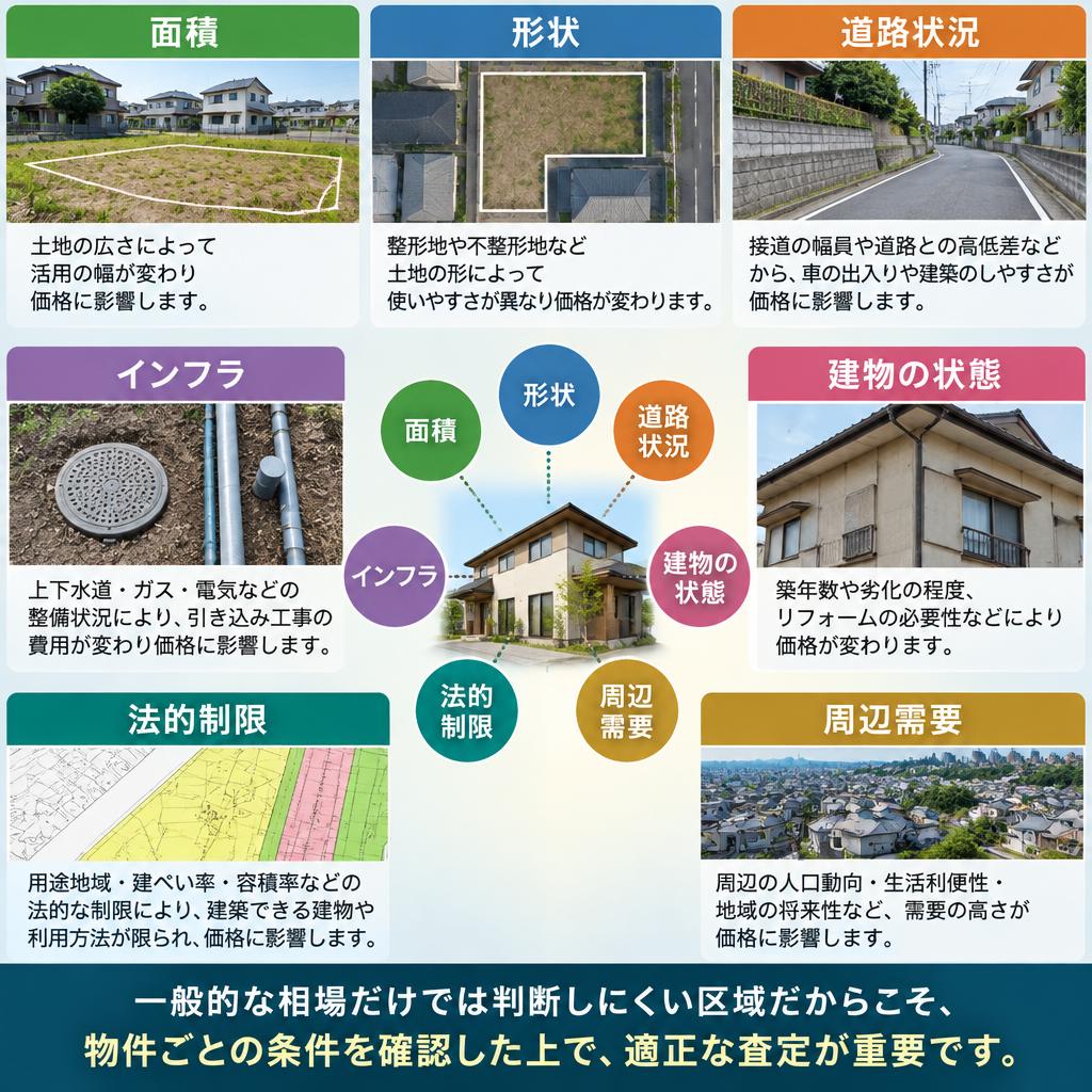 売却価格はどう決まる？富里市の土地を適正に評価する視点