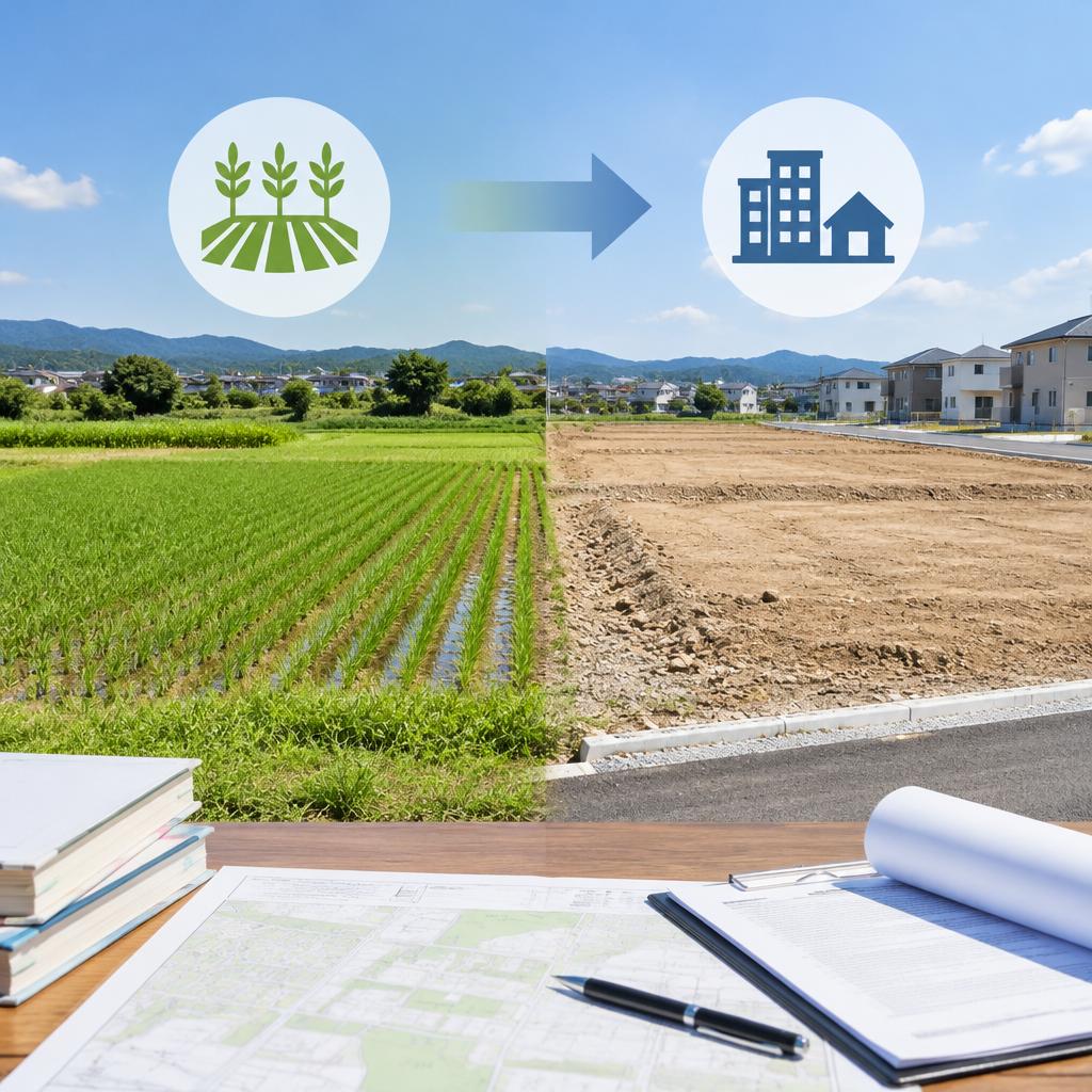 農地転用で広がる活用の可能性——ただし許可の確認が第一歩