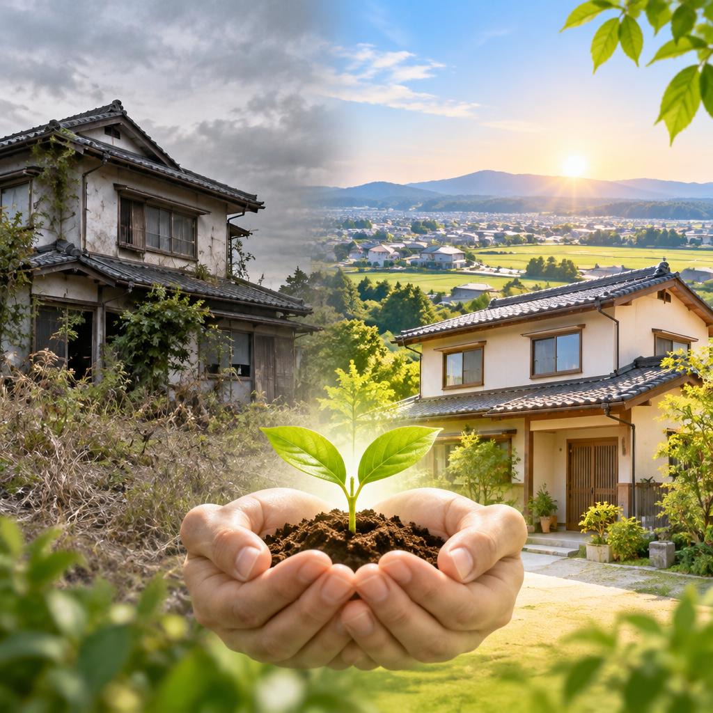 富里市の空き家、悩みを抱えたままにしない。親の家を守り、活かし、次の未来へ。